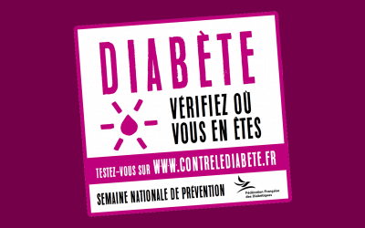 5è Semaine nationale de prévention du diabète du 3 au 10 Juin 2016