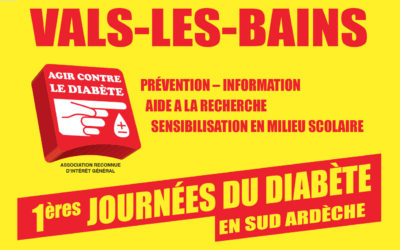 1ères journées du Diabète en Sud Ardèche